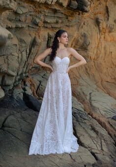 Wilderly Bride Gardenia- F347 A-Line Wedding Dress