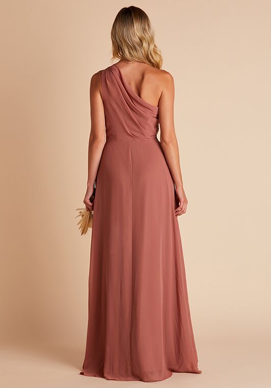 Birdy Grey Kira Dress in Desert Rose One Shoulder Bridesmaid Dress - 2