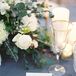 Grey Tablecloth and Placesetting