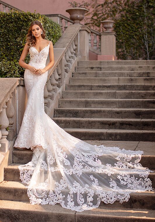 Val Stefani GALA Mermaid Wedding Dress - 2