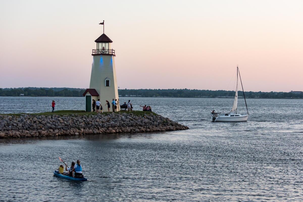 Picture of Lake Hefner Marina
