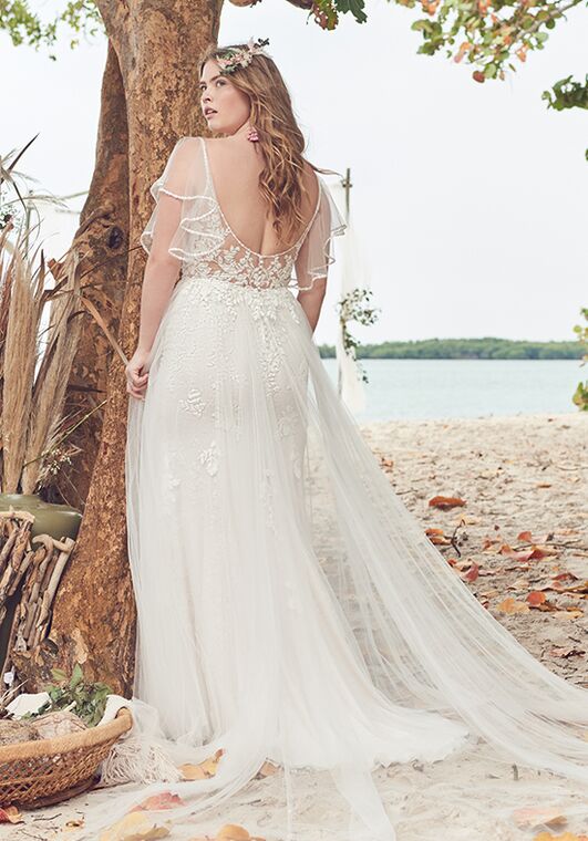 Rebecca Ingram FANTASIA Sheath Wedding Dress - 3