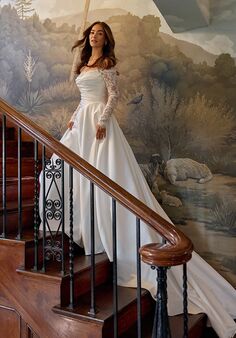 Essense of Australia D4457 A-Line Wedding Dress