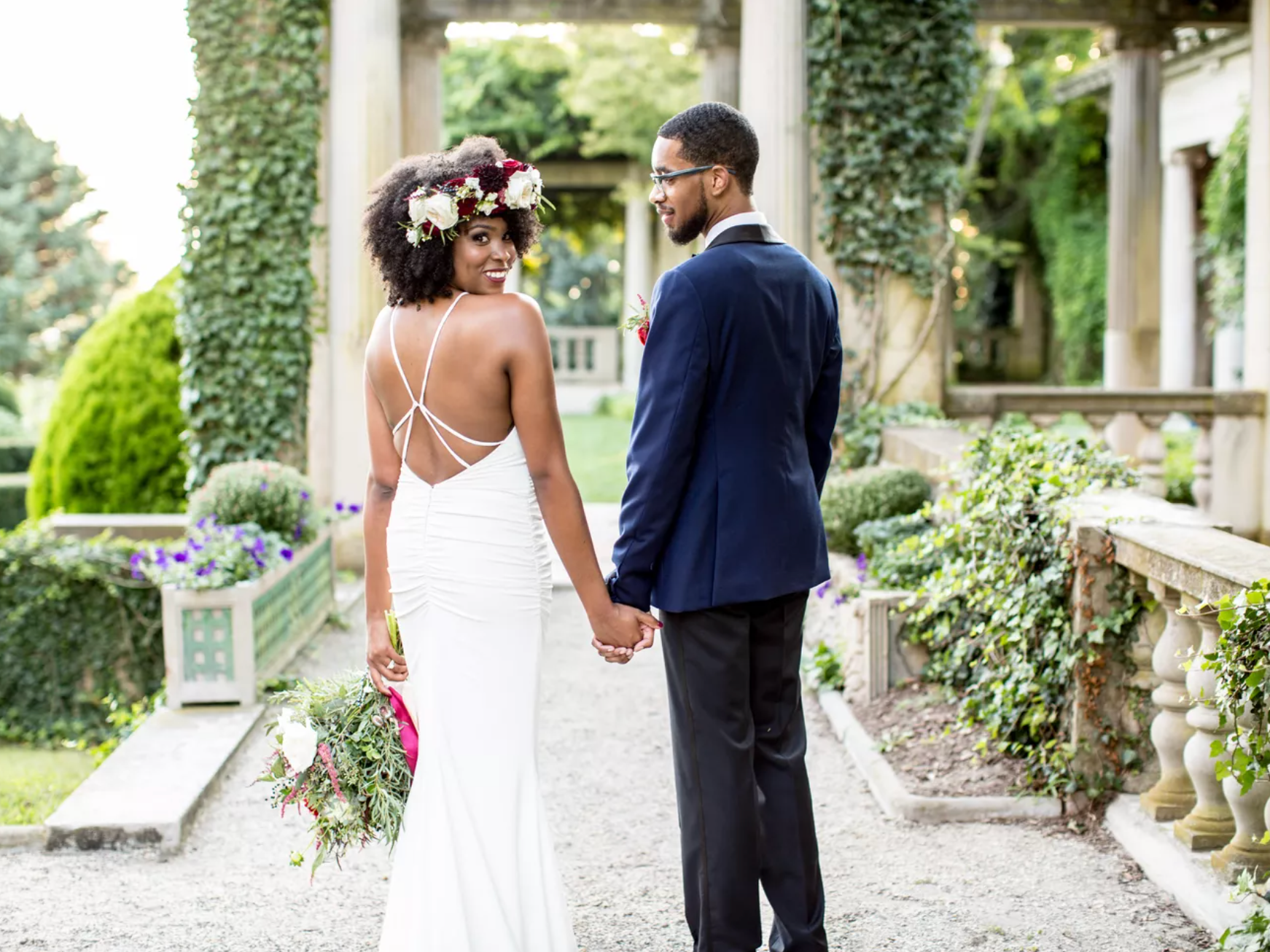 Loc and Natural Hair Accessories for your Wedding Day