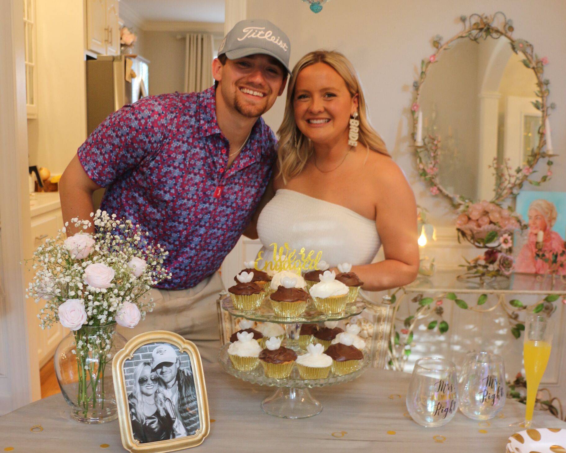Picture of Celebrating our Engagement with the best friends & family! 