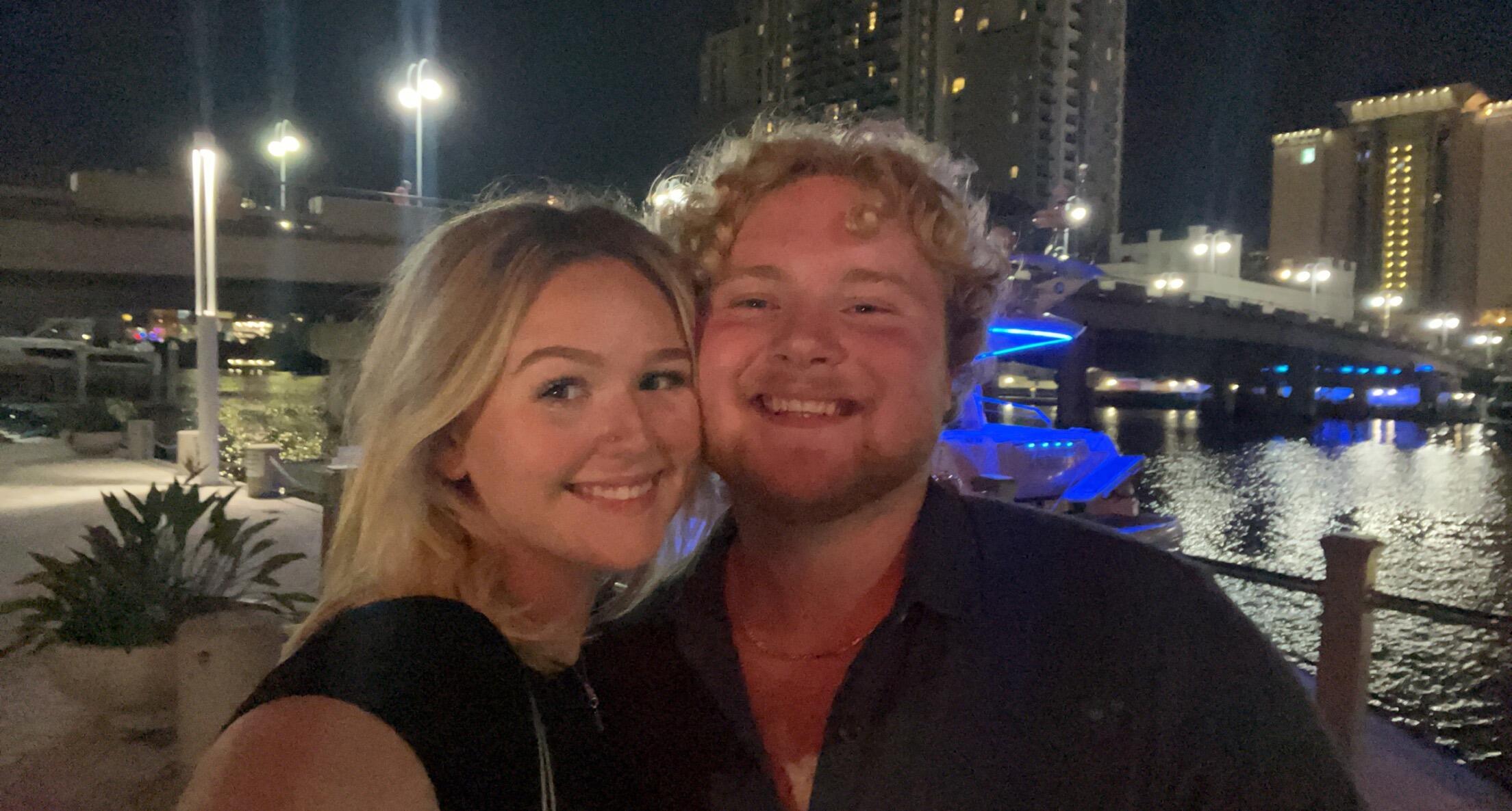 One of our first dates in downtown Tampa at American Social!