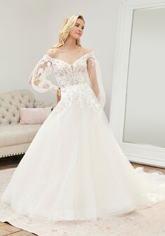 Adrianna Papell Platinum 31251 Ball Gown Wedding Dress