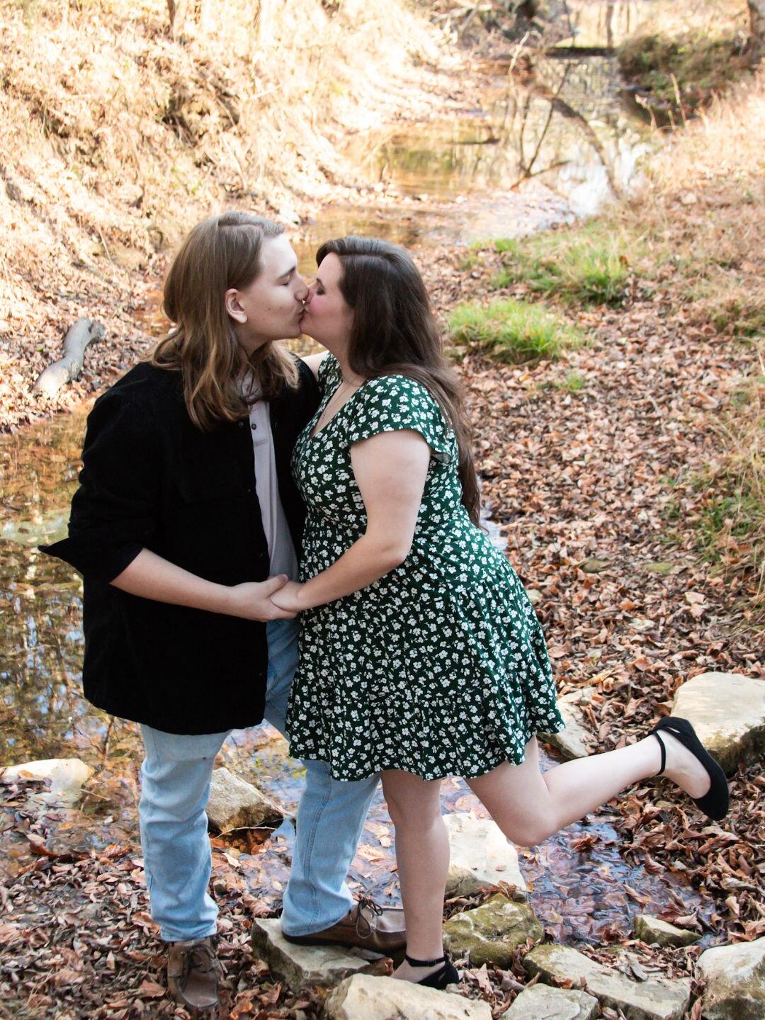 Picture of Two kids in love