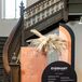 Orange-and-Black Welcome Sign for Reception at the Everhart Museum in Scranton, Pennsylvania