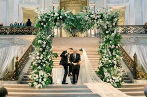 Wedding Chuppah at San Francisco City Hall in San Francisco, California