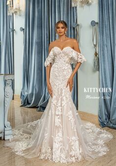 KITTYCHEN MARIANA, H2326 Mermaid and Trumpet Wedding Dress