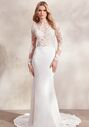 Adore by Justin Alexander Roxana Fit-and-Flare Wedding Dress - thumbnail - 2