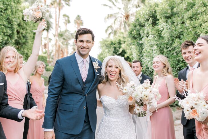 Audrey Wayne and Max Riccio love the "mid-century charm" of Palm Springs, so they got married at The Frederick Loewe Estate. "The view, the architectu