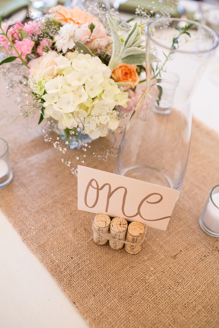 Handmade Table Numbers