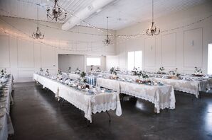 Rustic Reception Decor at Christman Manor Wedding