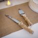Burlap Cake Knife Set