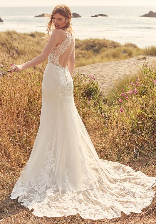 Rebecca Ingram HAZEL Sheath Wedding Dress - 3
