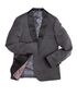 BLACKTIE "London" Kids Charcoal Tuxedo (5-Piece Set) Flower Girl Dress and Ring Bearer Outfit - thumbnail - 4