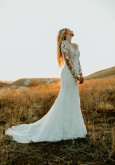 Stella York 7586 Column Wedding Dress