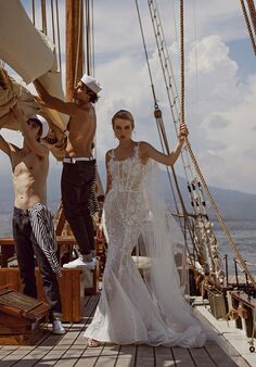 Amalfi Passion collection by Ricca Sposa Martina 24-002 Fit-and-Flare Wedding Dress