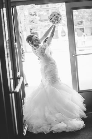 Strapless Enzoani Mermaid Wedding Dress