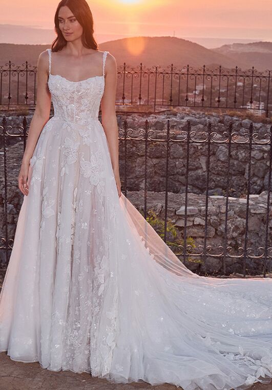 Calla Blanche 125117 Rubi A-Line Wedding Dress - 2