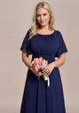 Ever-Pretty ES01840 Scoop Bridesmaid Dress - thumbnail - 3