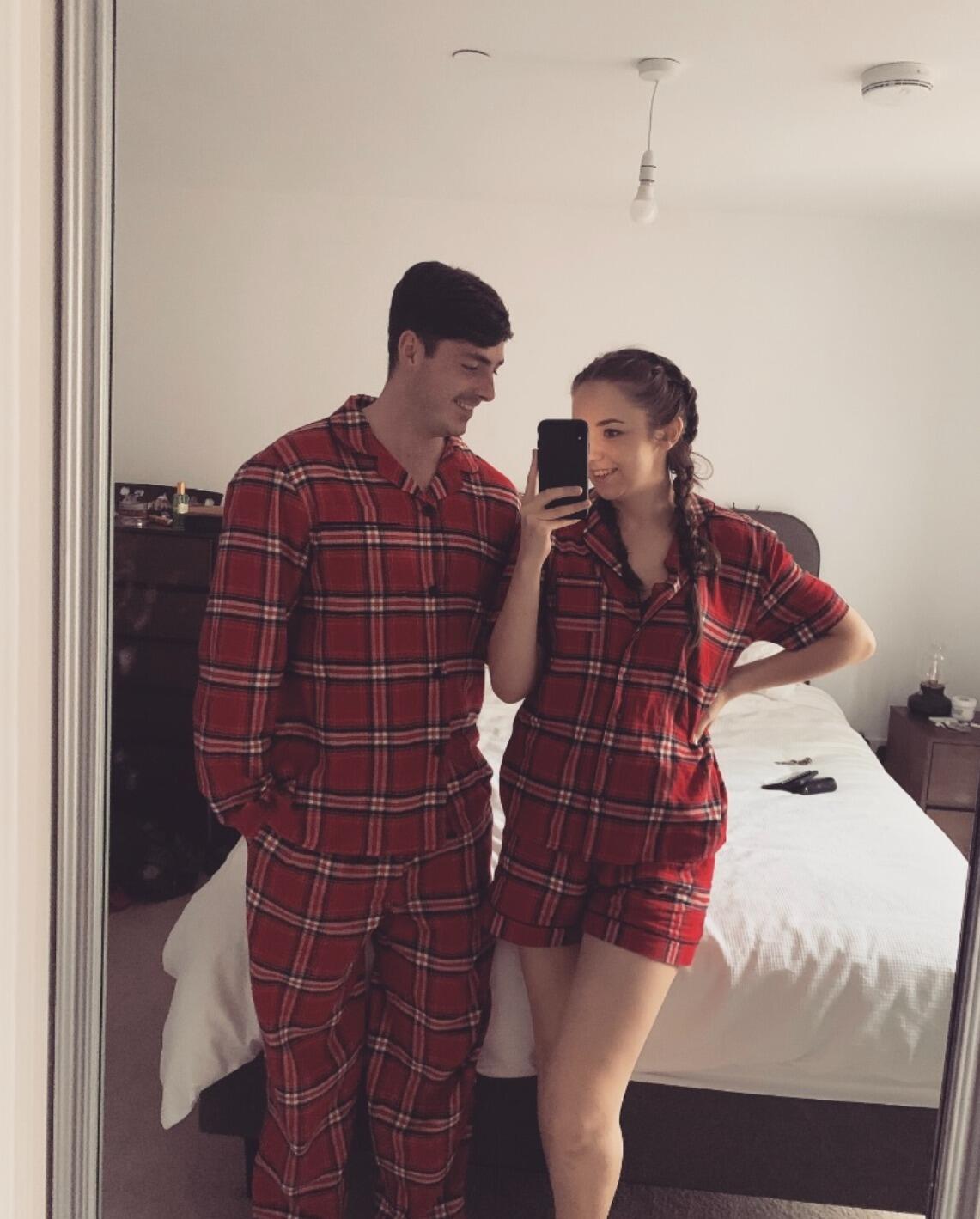 Our first photo together