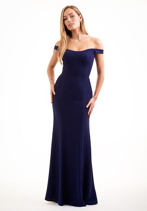 JASMINE P226010 Off the Shoulder Bridesmaid Dress