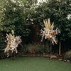 Balloons and Pampas Grass Set Apart This Wedding at the Union on Eighth in Georgetown, Texas