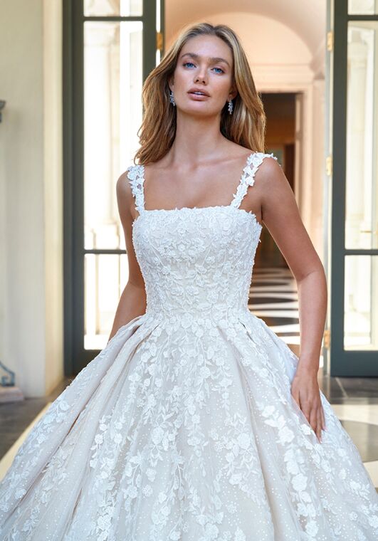 Demetrios DP470 Ball Gown Wedding Dress - 4
