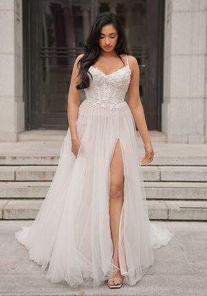 Essense of Australia D3874 A-Line Wedding Dress