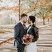 Newlyweds at the Charles River Museum of Industry and Innovation in Waltham, Massachusetts