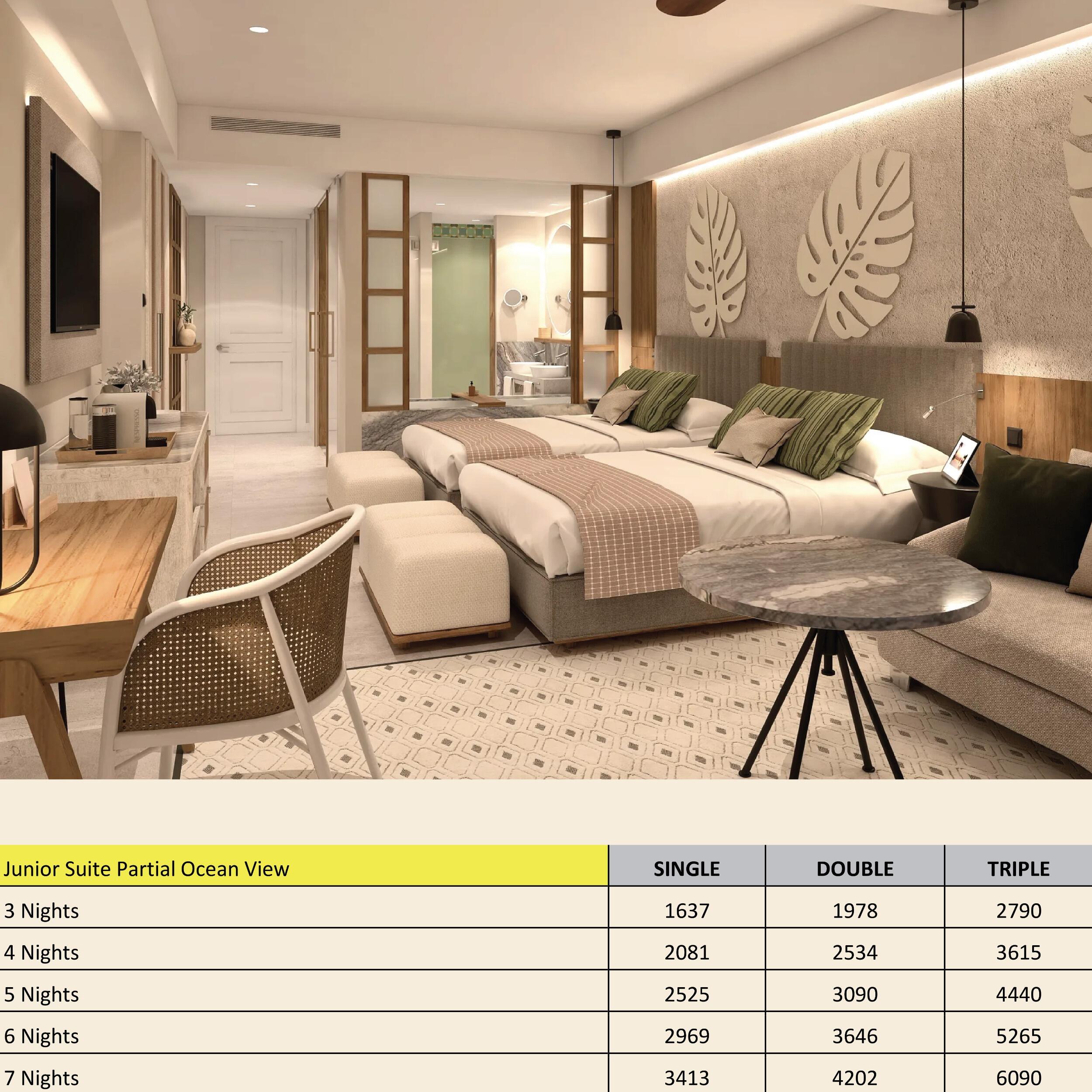 Picture of JUNIOR SUITE PARTIAL OCEAN VIEW