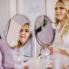 One Couple's Pink-and-Peach Rooftop Wedding at The Faulkner in Jackson, Mississippi