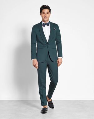 The Black Tux Emerald Shawl Tuxedo Green Tuxedo