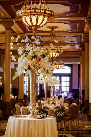 Formal Reception Decor at The Driskill