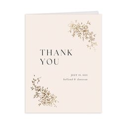 Delicacy Thank You Card by Vera Wang