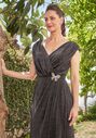 Jade Couture Mother of the Bride by Jasmine K258005 Silver Mother Of The Bride Dress - thumbnail - 2