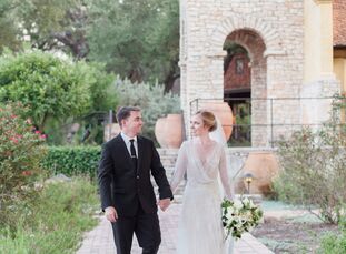 Though Ashley designs weddings for her nine to five, when it came time to organize her own celebration with Daniel, she had to pause. “I initially wan