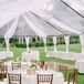 Elegant Clear Tented Dillingham Ranch Reception