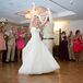 "Our dance floor was packed from the beginning to the end of the reception," says Ashlie. "Everyone was enjoying themselves so much that we extended the reception to keep the fun going."