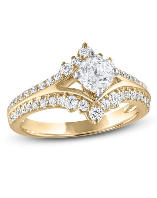 Kay Jewelers Elegant Round Cut Engagement Ring - 1