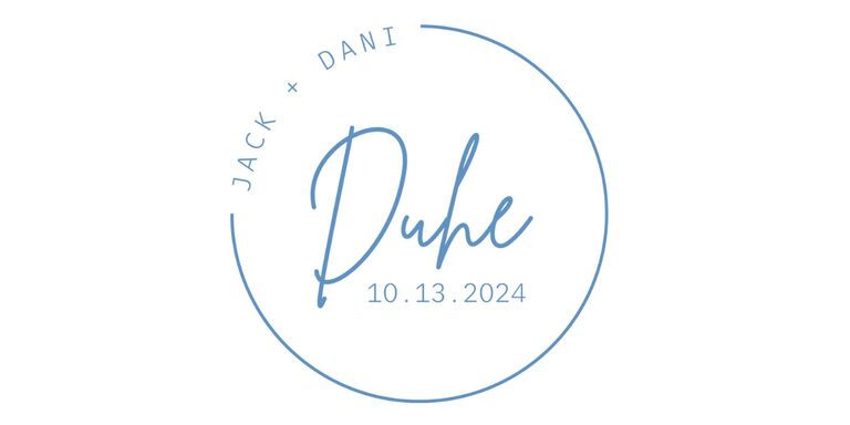 Dani & Jack Home Page Banner