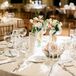 Fresh Centerpieces of Pink Roses and White Freesias
