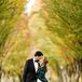 Kieran and Tom were married in the fall at Overbrook Country Club in Villanova, Pennsylvania. Instead of wearing the usual fur jacket or lace bolero, Kieran threw on a green and navy tartan stole over her ball gown to shield from the November chill.