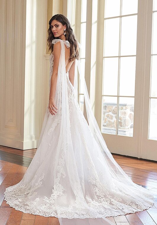 Sincerity Bridal 44307 Trumpet Wedding Dress - 2