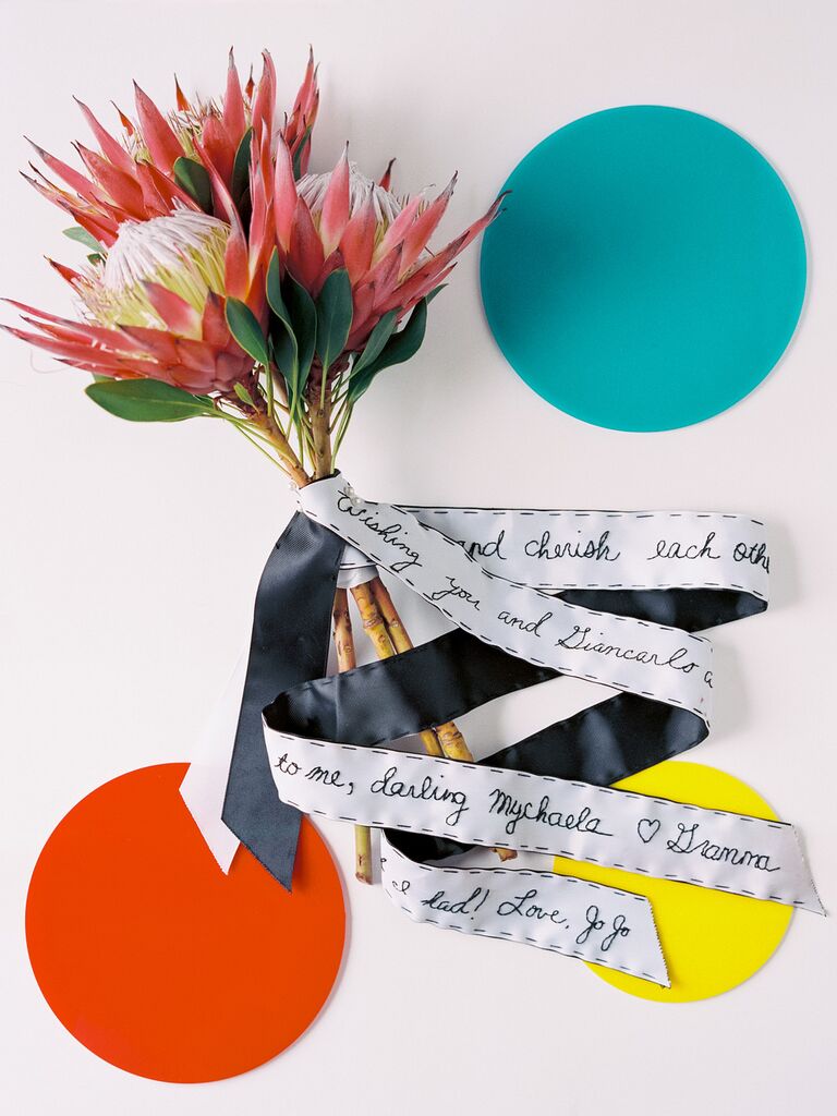 King protea bouquet for your maximalist decor ideas