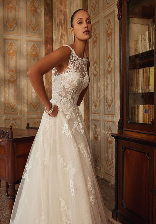 Justin Alexander Kayleigh A-Line Wedding Dress - 2