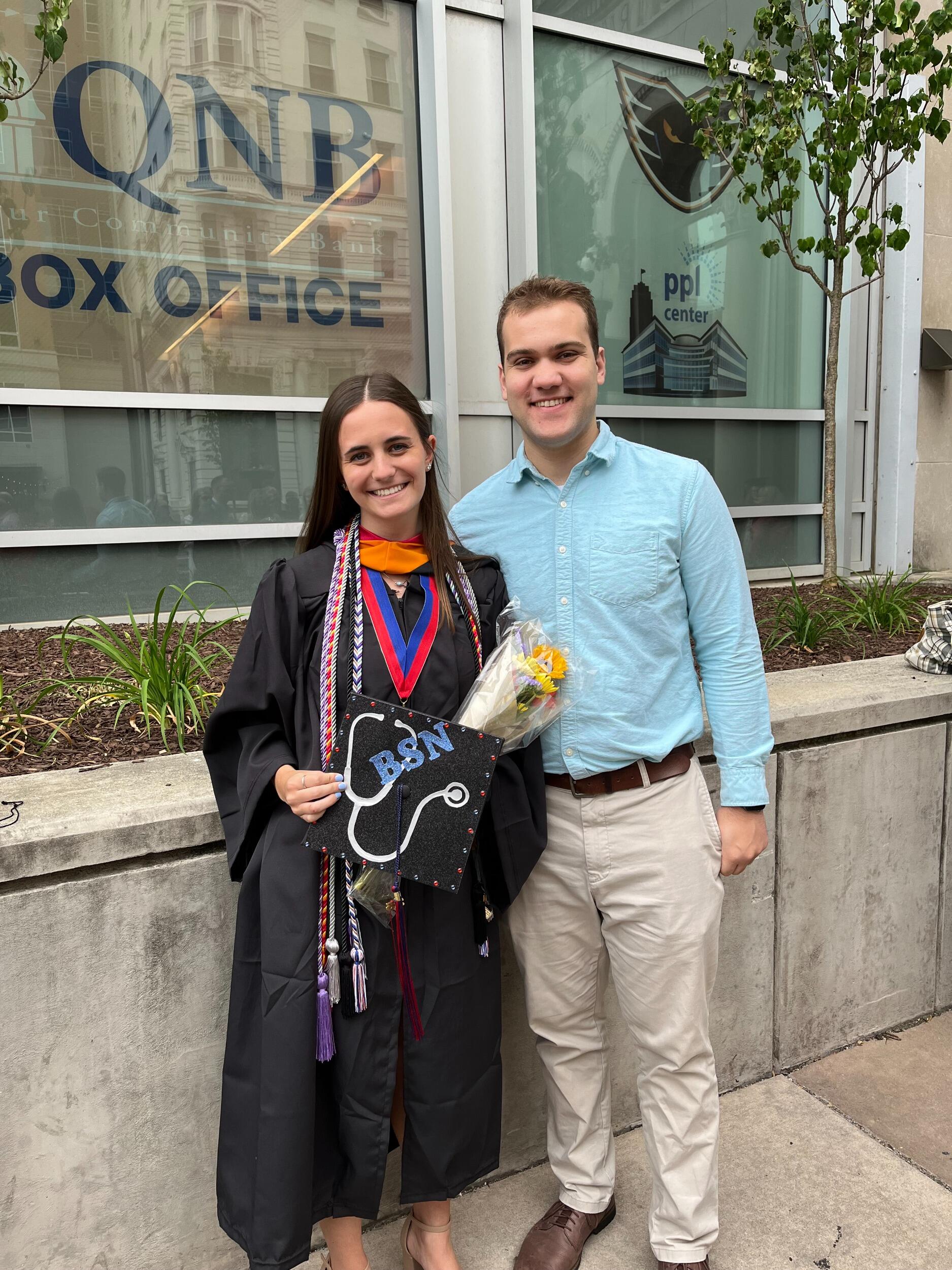Celebrating Ashlee's graduation